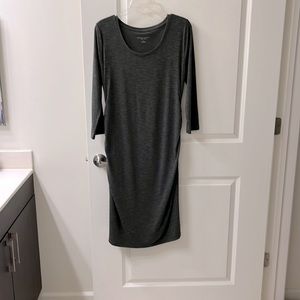 Liz Lange Maternity Women’s 3/4 Sleeve Midi Dress, Size M